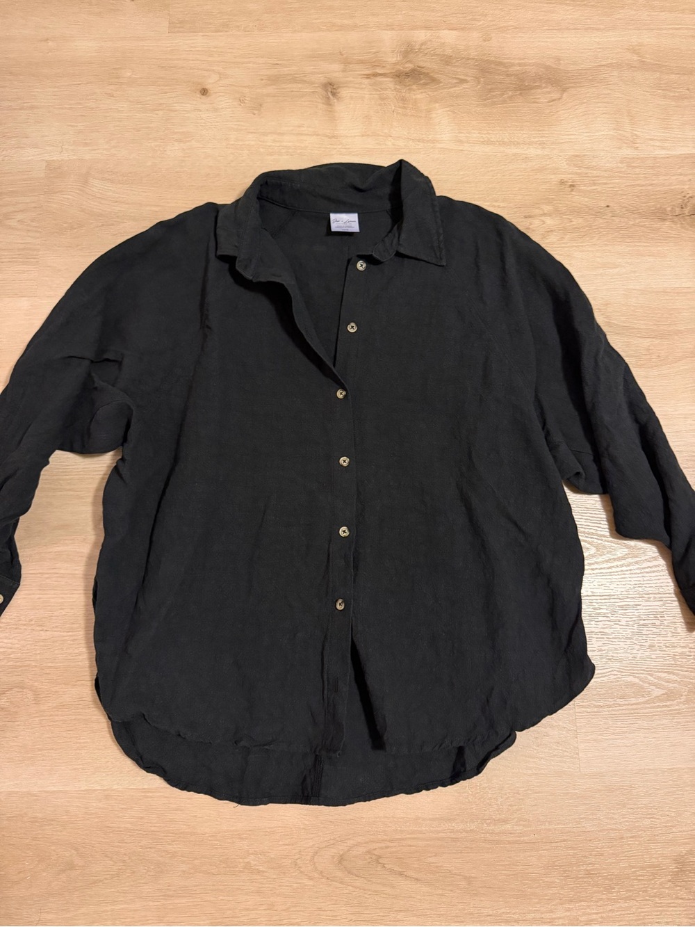 Jax and Lennon Ladies Linen Button Up Top